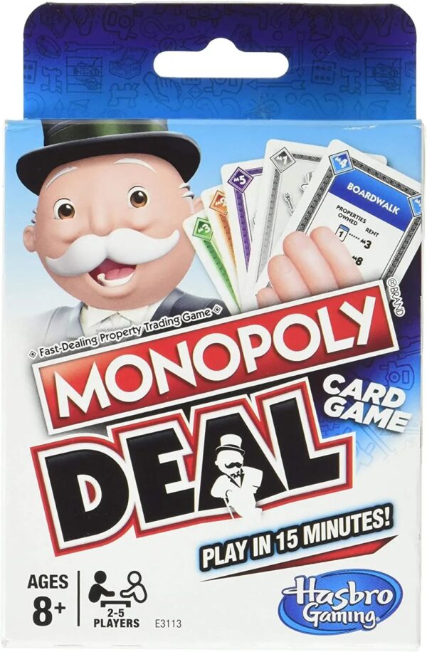 Hasbro-Jeu de cartes Monopoly Richesse