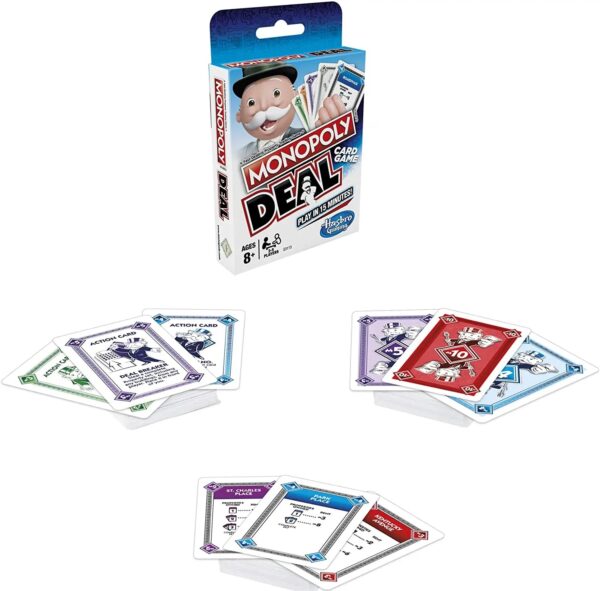 Hasbro-Jeu de cartes Monopoly Richesse