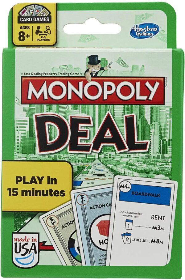 Hasbro-Jeu de cartes Monopoly Richesse